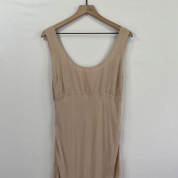 Reformation Dress Womens 12 Blush Champagne‎ Maxi Gown Romantic Bridesmaid NWT - Picture 6 of 16